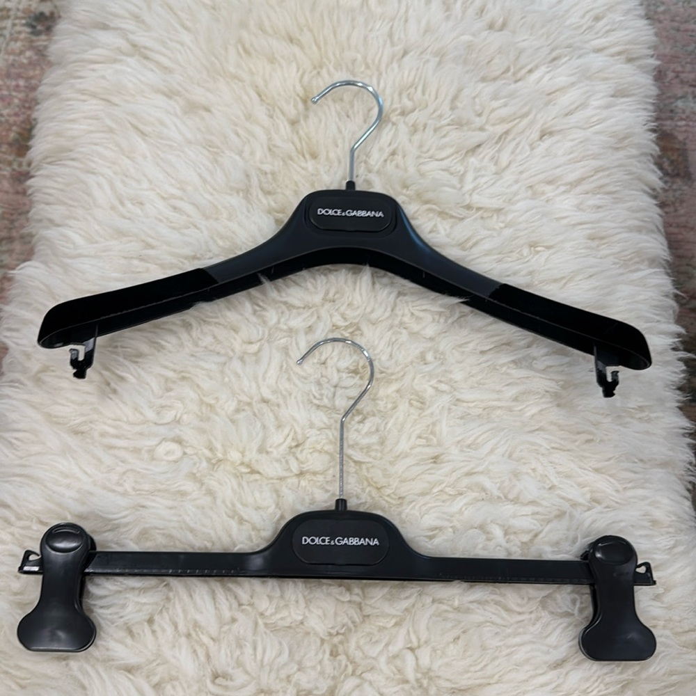 AUTHENTIC DOLCE & GABBANA SHIRT HANGER NON SLIP